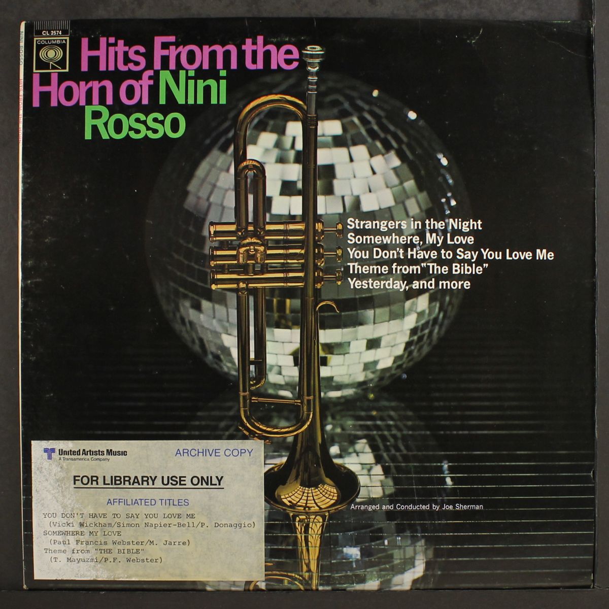 hits from the horn of by NINI ROSSO