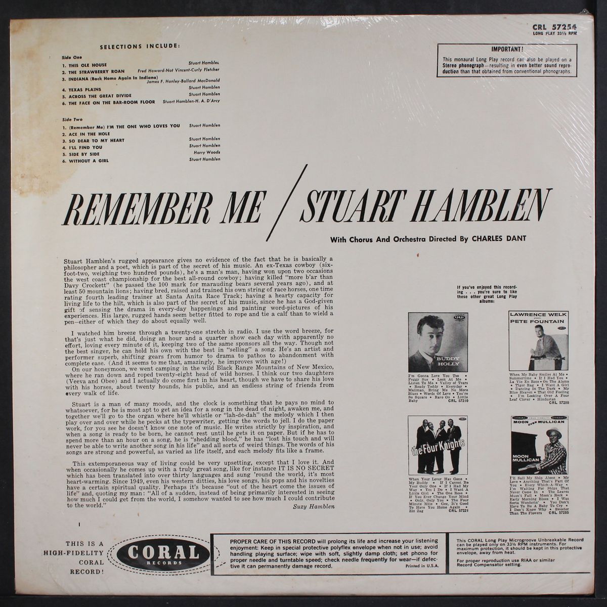 remember me by STUART HAMBLEN