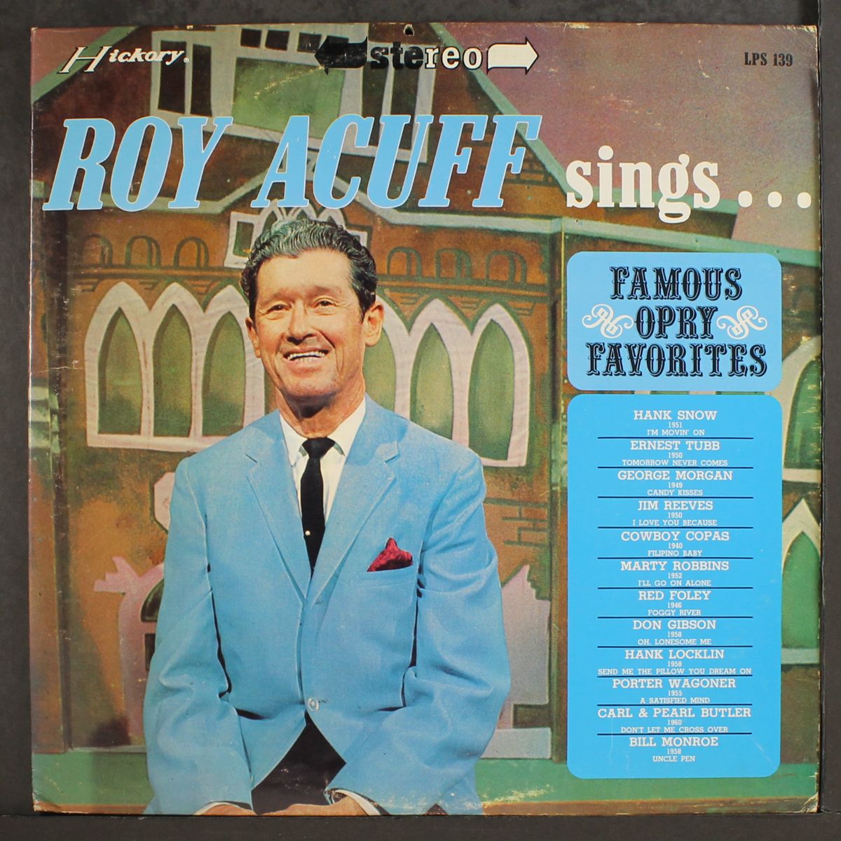 sings...famous opry favorties by ROY ACUFF