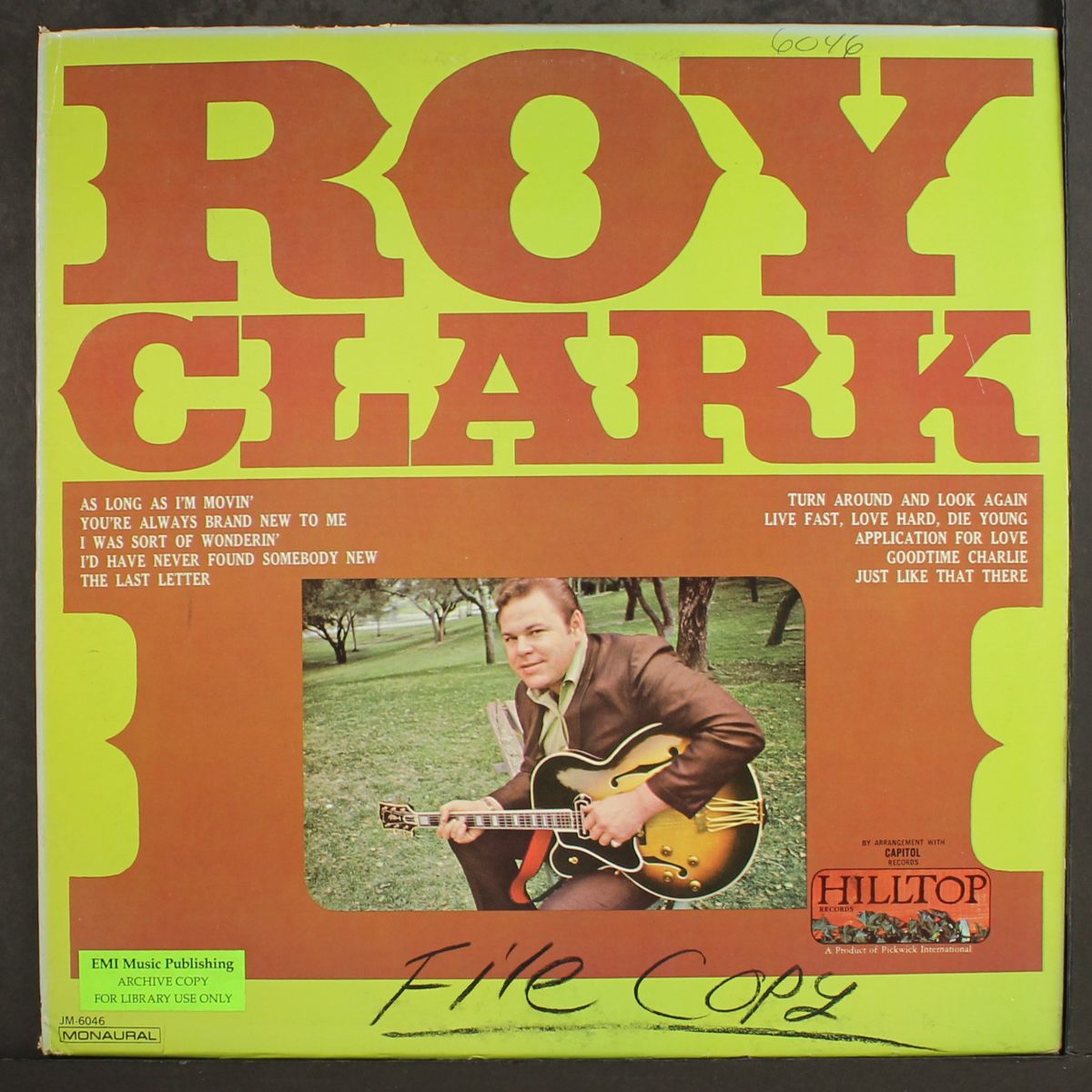 roy clark by ROY CLARK