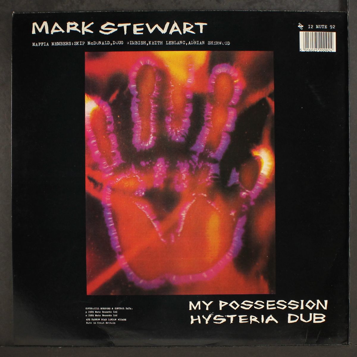 hysteria by MARK STEWART