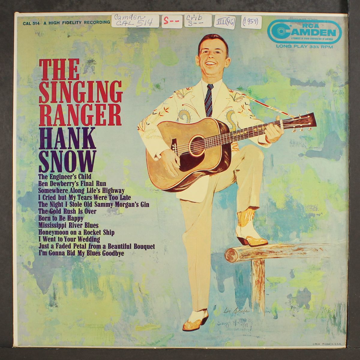 the singing ranger by HANK SNOW