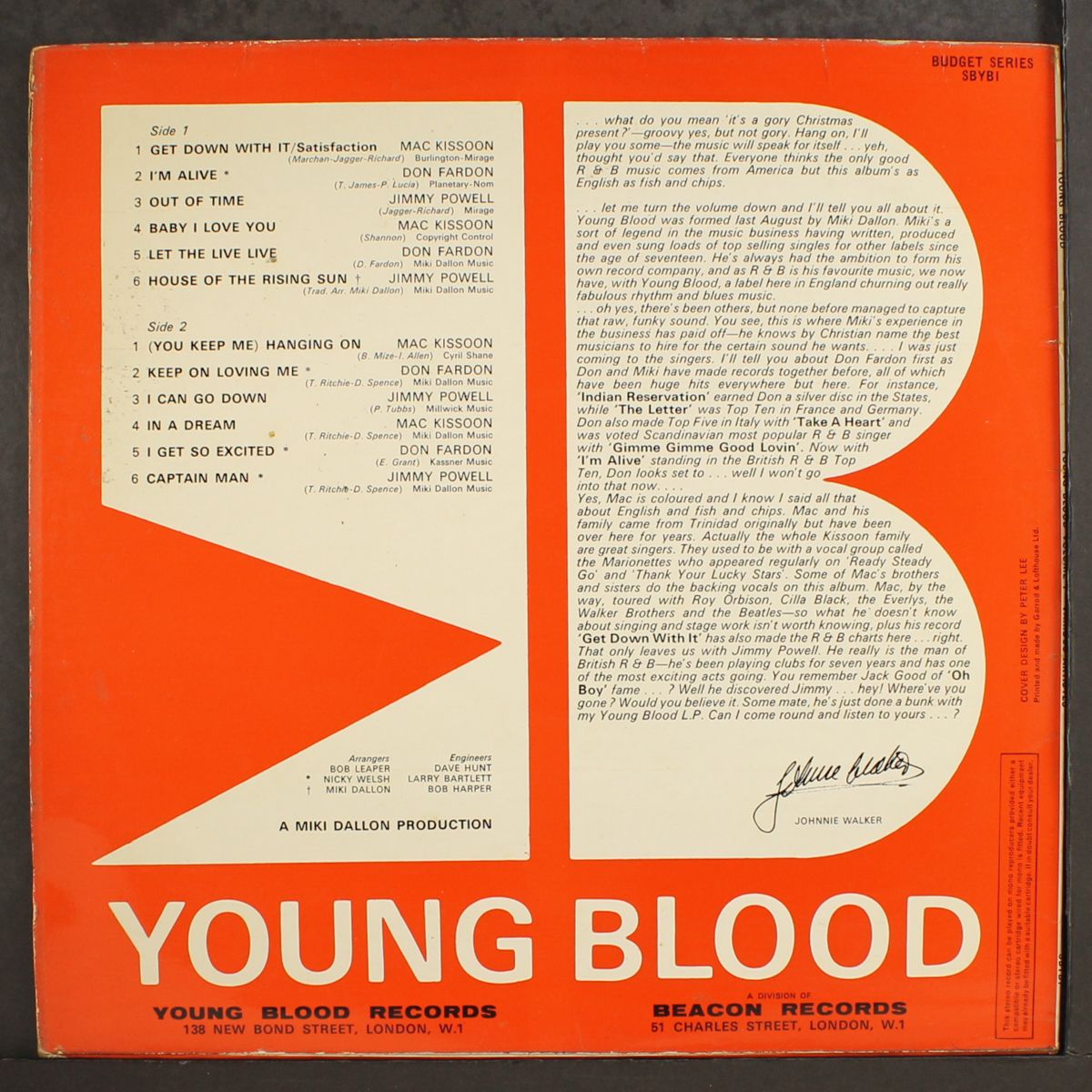young blood, volume 1 by VARIOUS