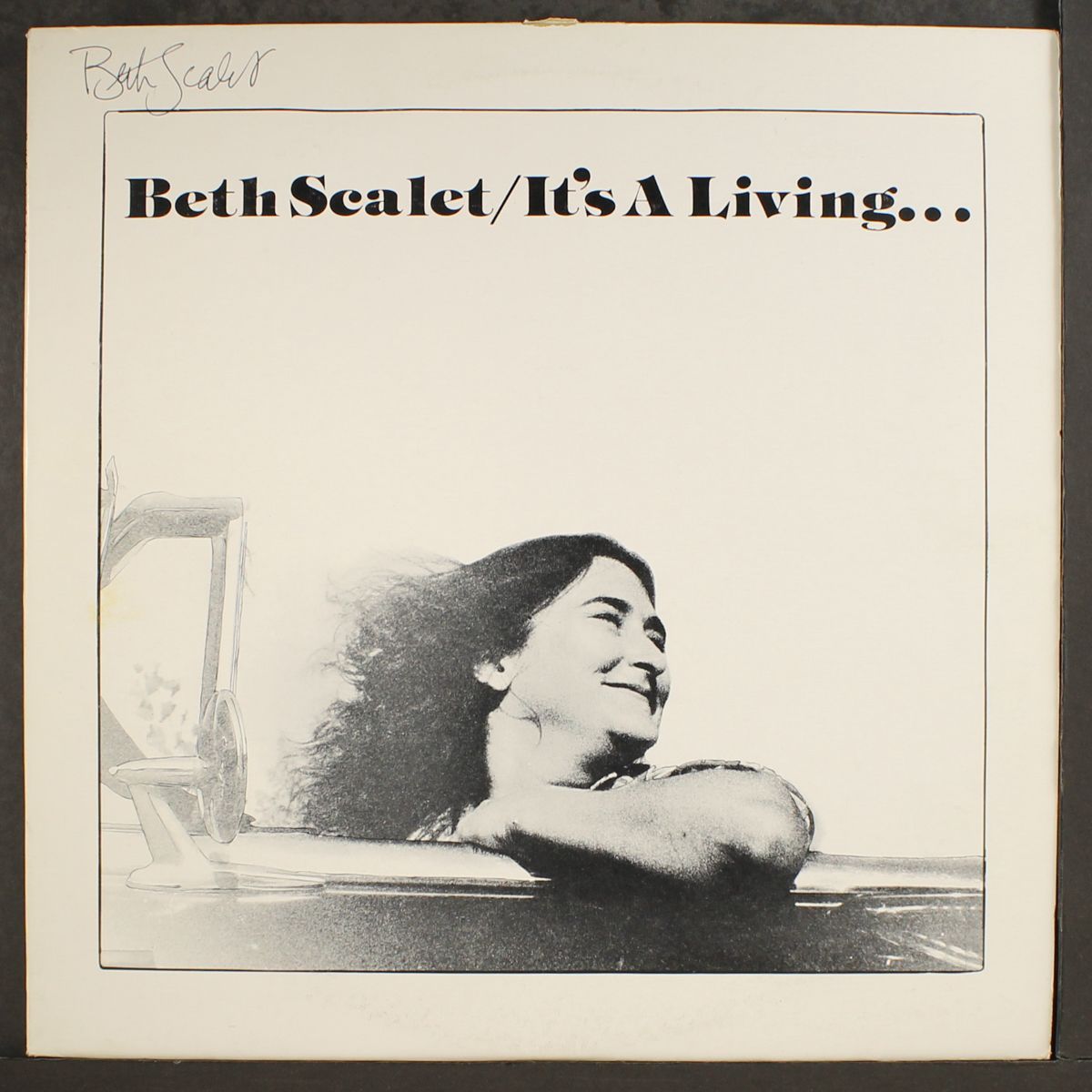 it's a living by BETH SCALET