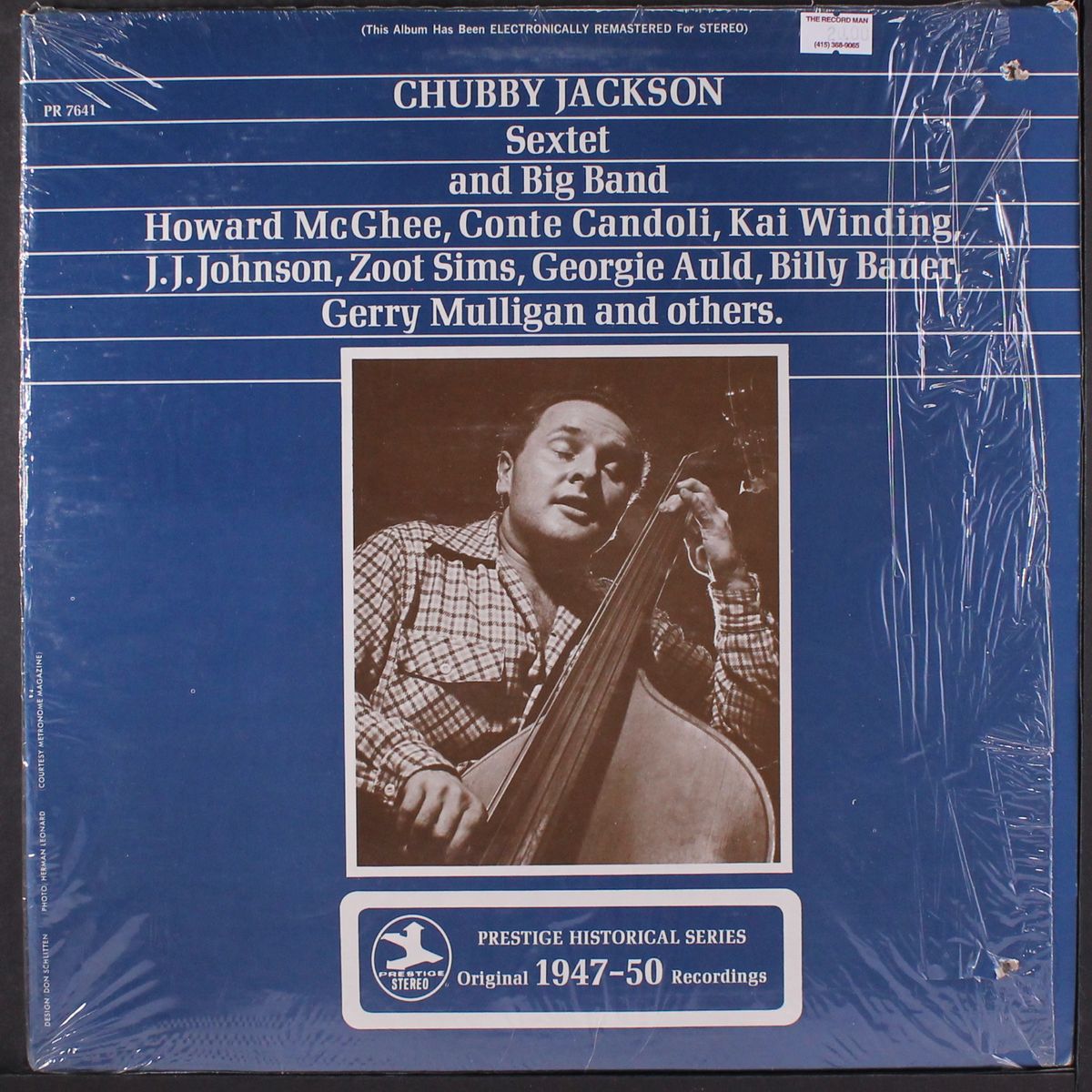 sextet and big band by CHUBBY JACKSON