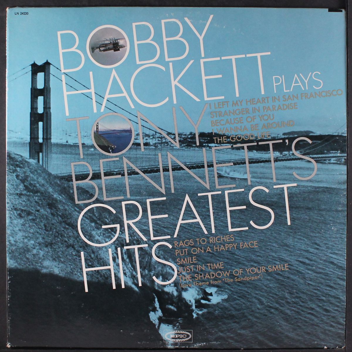 plays tony bennett's greatest hits by BOBBY HACKETT