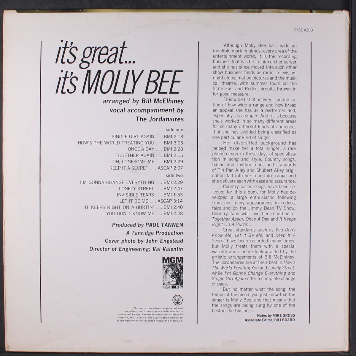 it's great...it's molly bee by MOLLY BEE