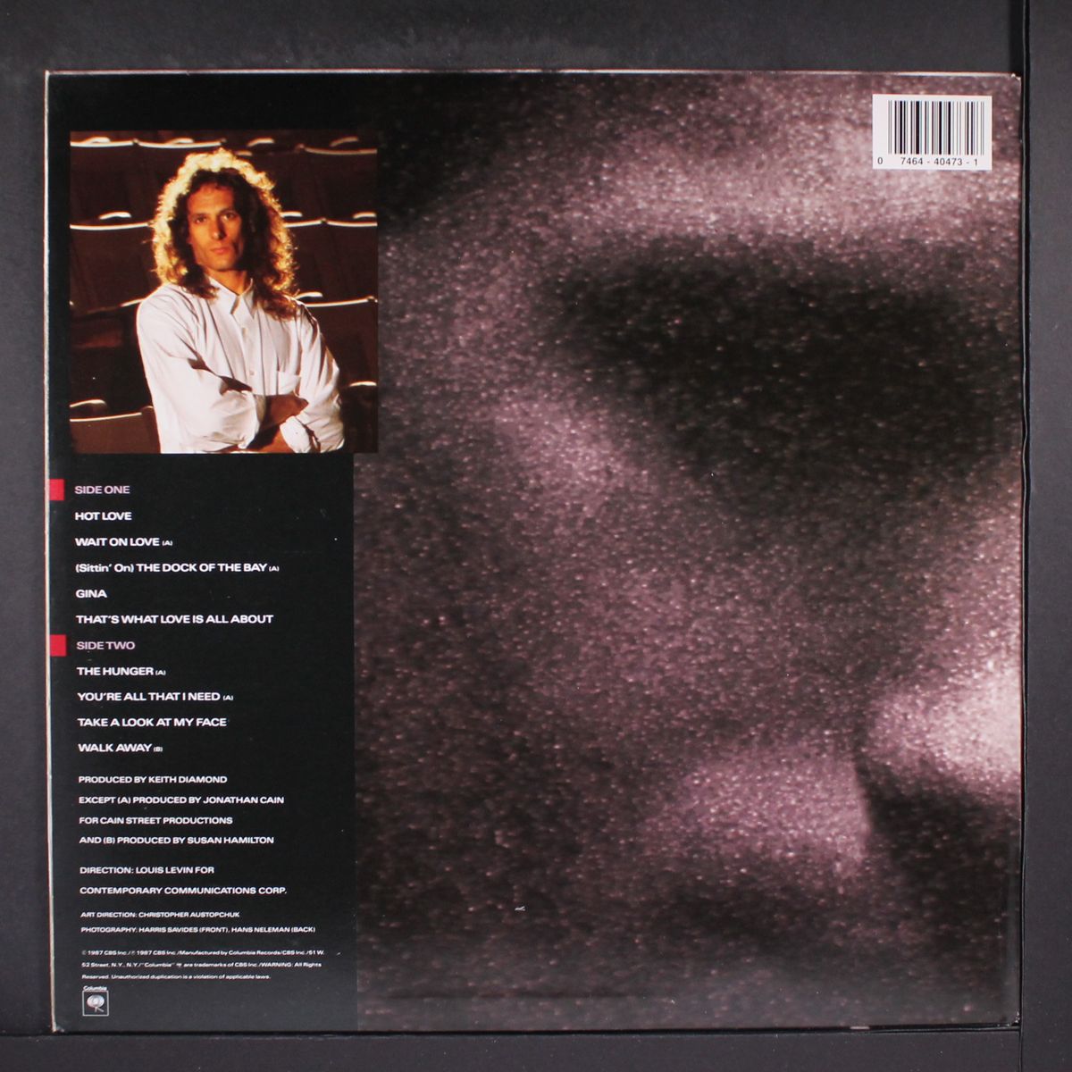 the hunger by MICHAEL BOLTON
