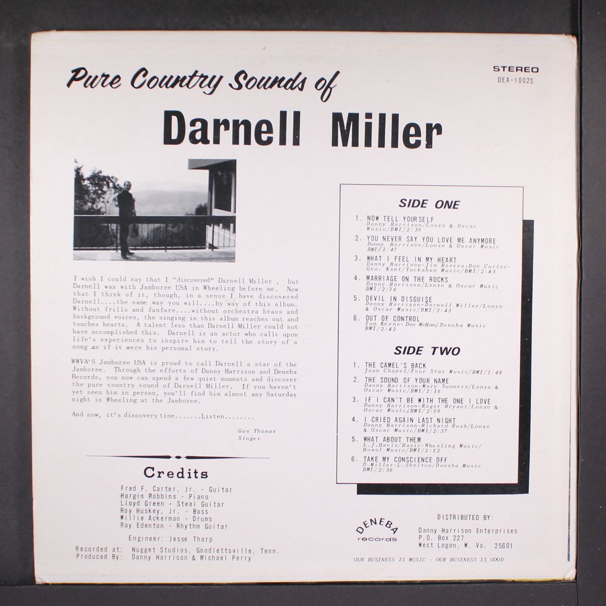 pure country sounds of by DARNELL MILLER