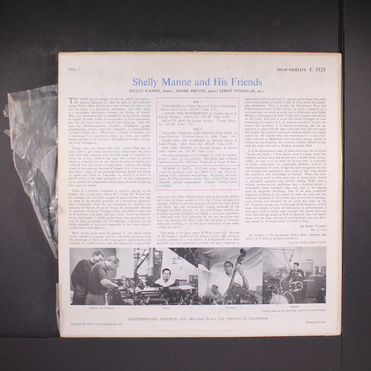 shelly manne & his friends by SHELLY MANNE