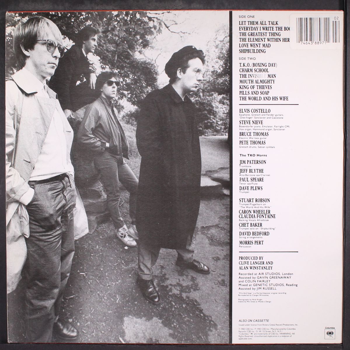 punch the clock by ELVIS COSTELLO & ATTRACTIONS