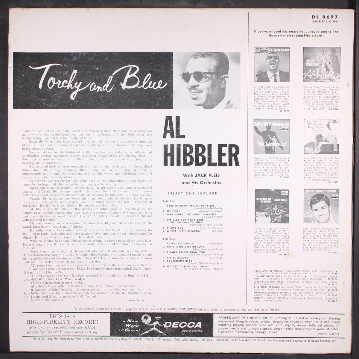 torchy and blue by AL HIBBLER