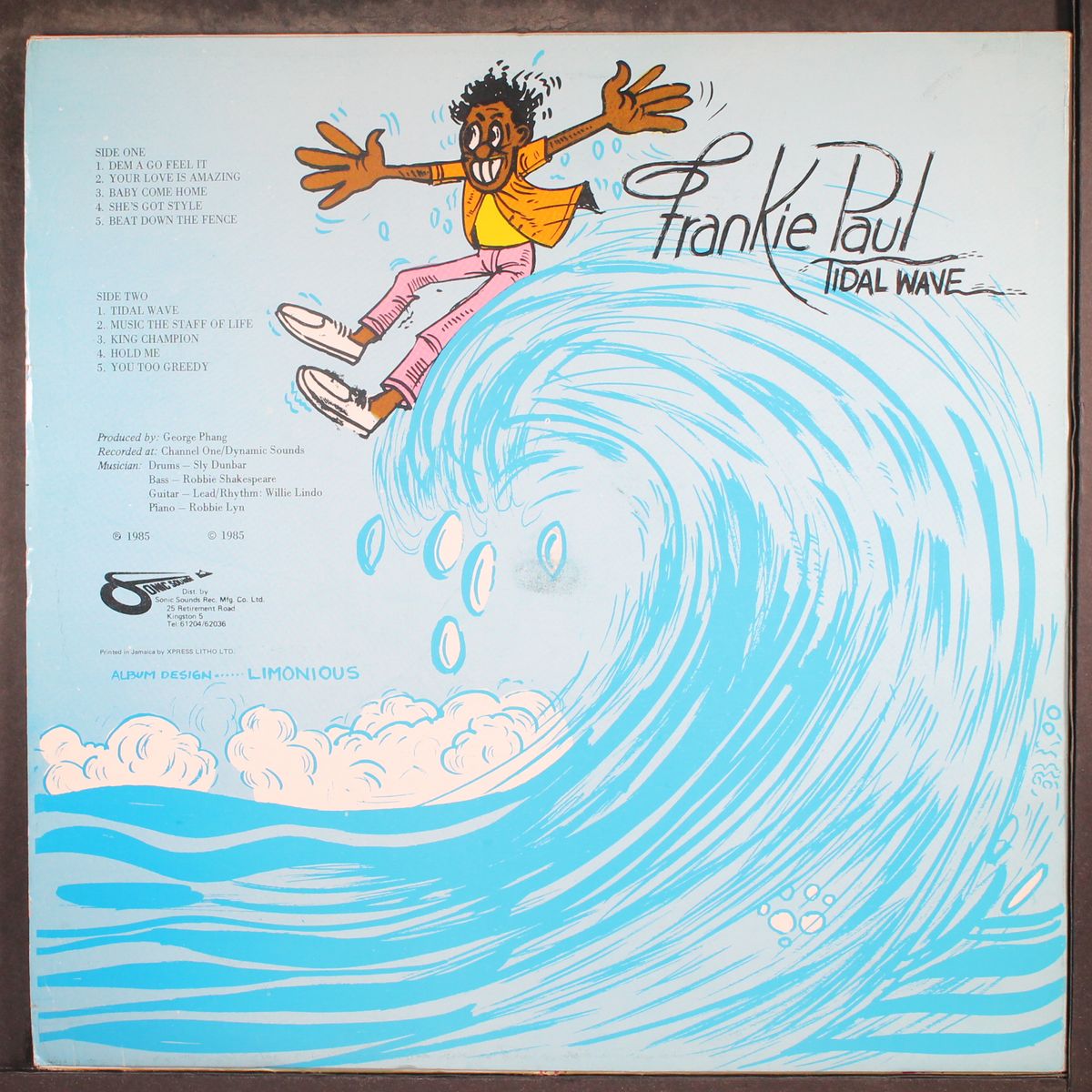 tidal wave by FRANKIE PAUL