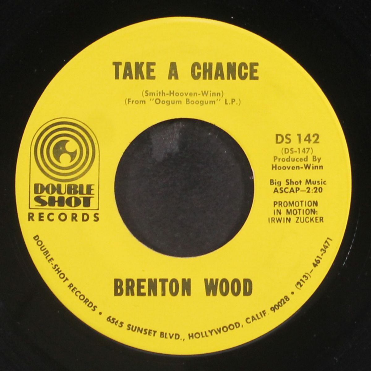 whoop it on me / take a chance by BRENTON WOOD
