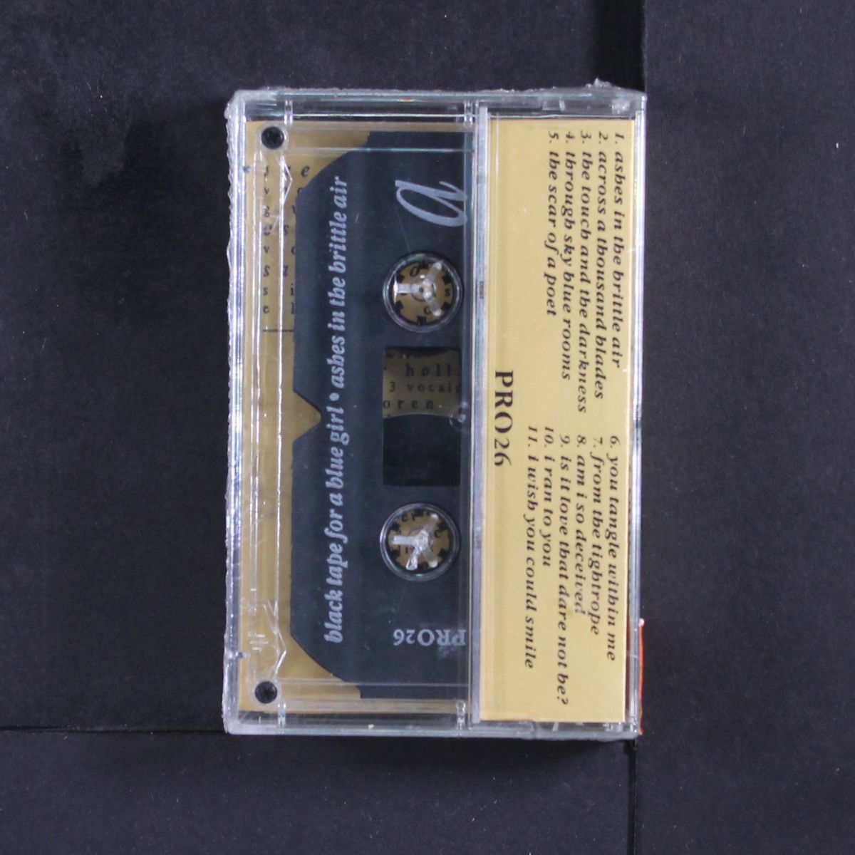 ashes in the brittle air by BLACK TAPE FOR A BLUE GIRL