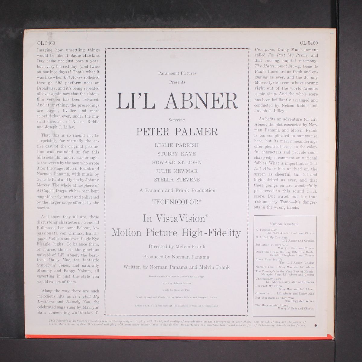 li'l abner by SOUNDTRACK