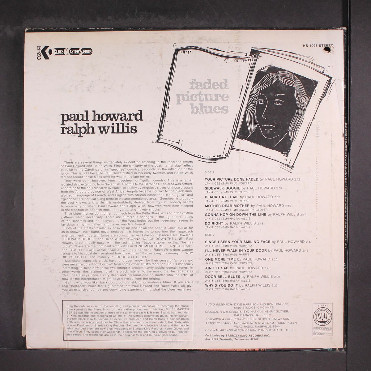 faded picture blues by PAUL HOWARD / RALPH WILLIS