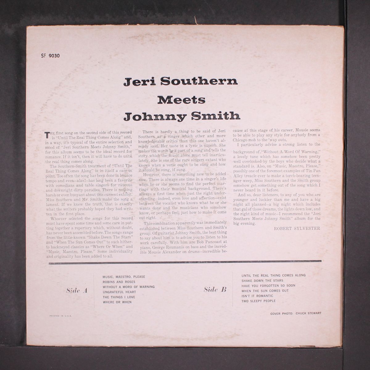 meets johnny smith by JERI SOUTHERN