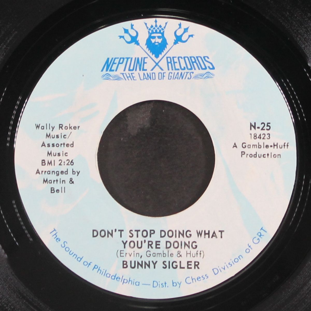 where do the lonely go / don't stop doing what you're doing by BUNNY SIGLER