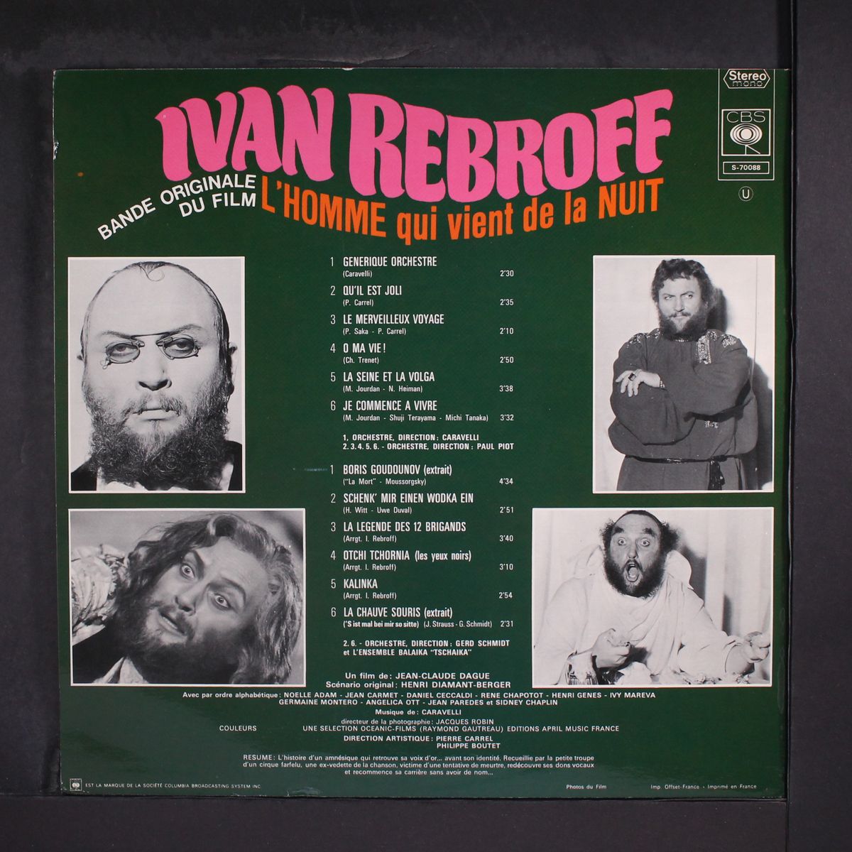 l'homme qui vient de la nuit by SOUNDTRACK
