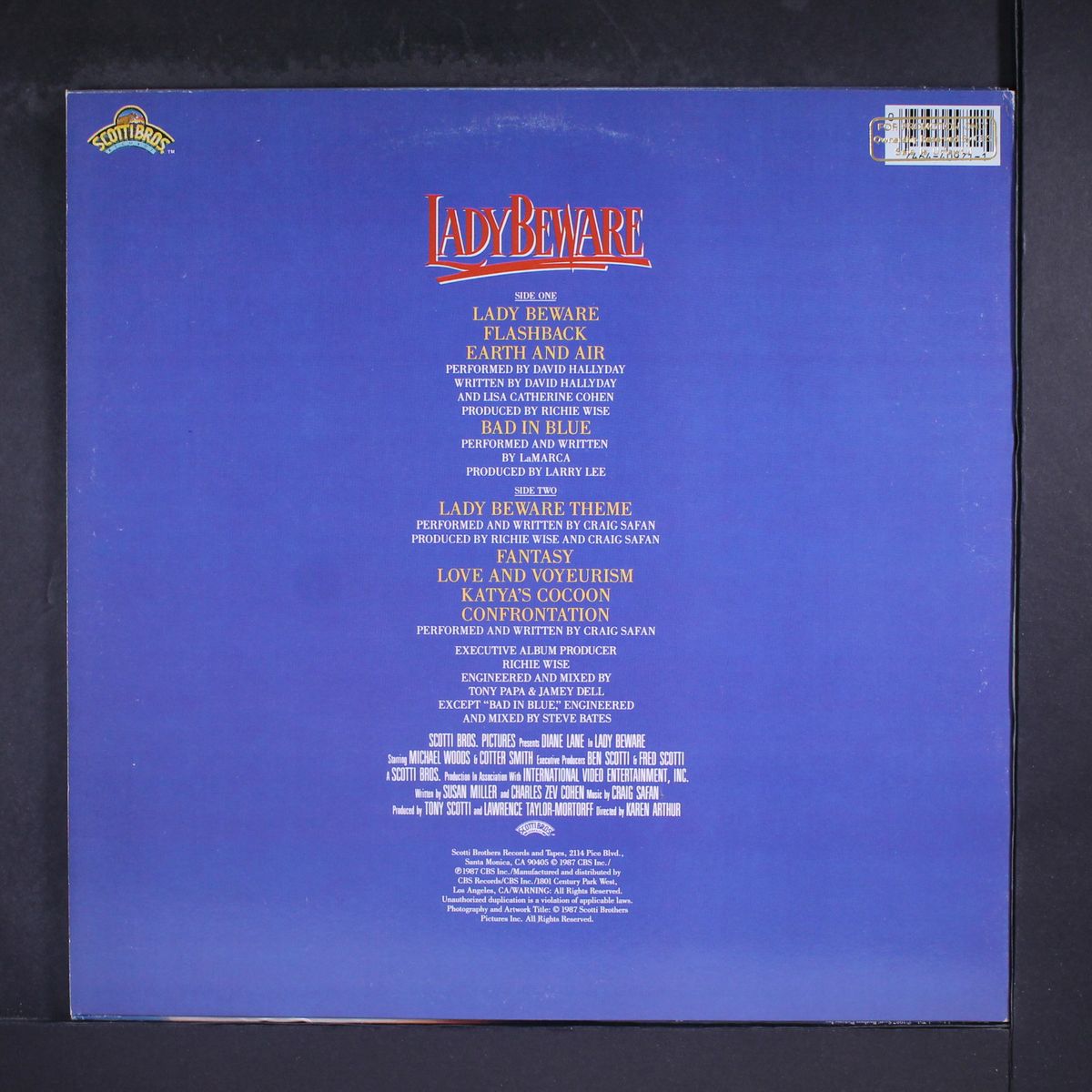 lady beware by SOUNDTRACK