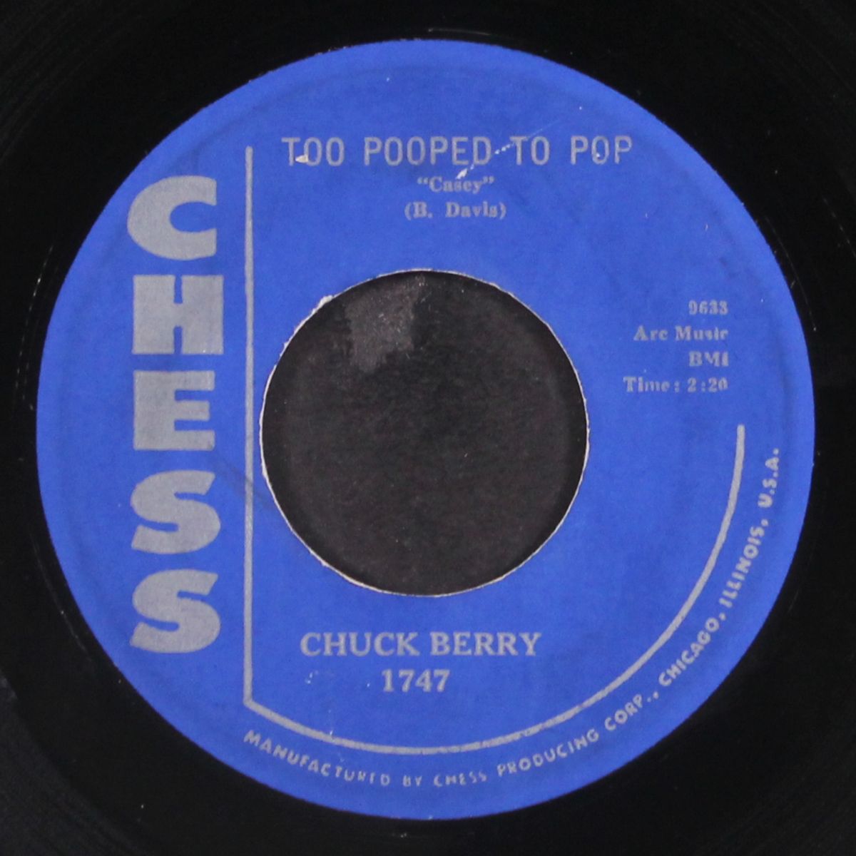 let it rock / too pooped to pop by CHUCK BERRY