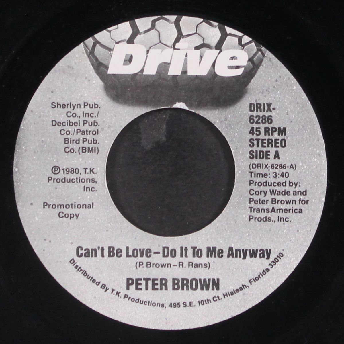 can't be love- do it to me anyway by PETER BROWN
