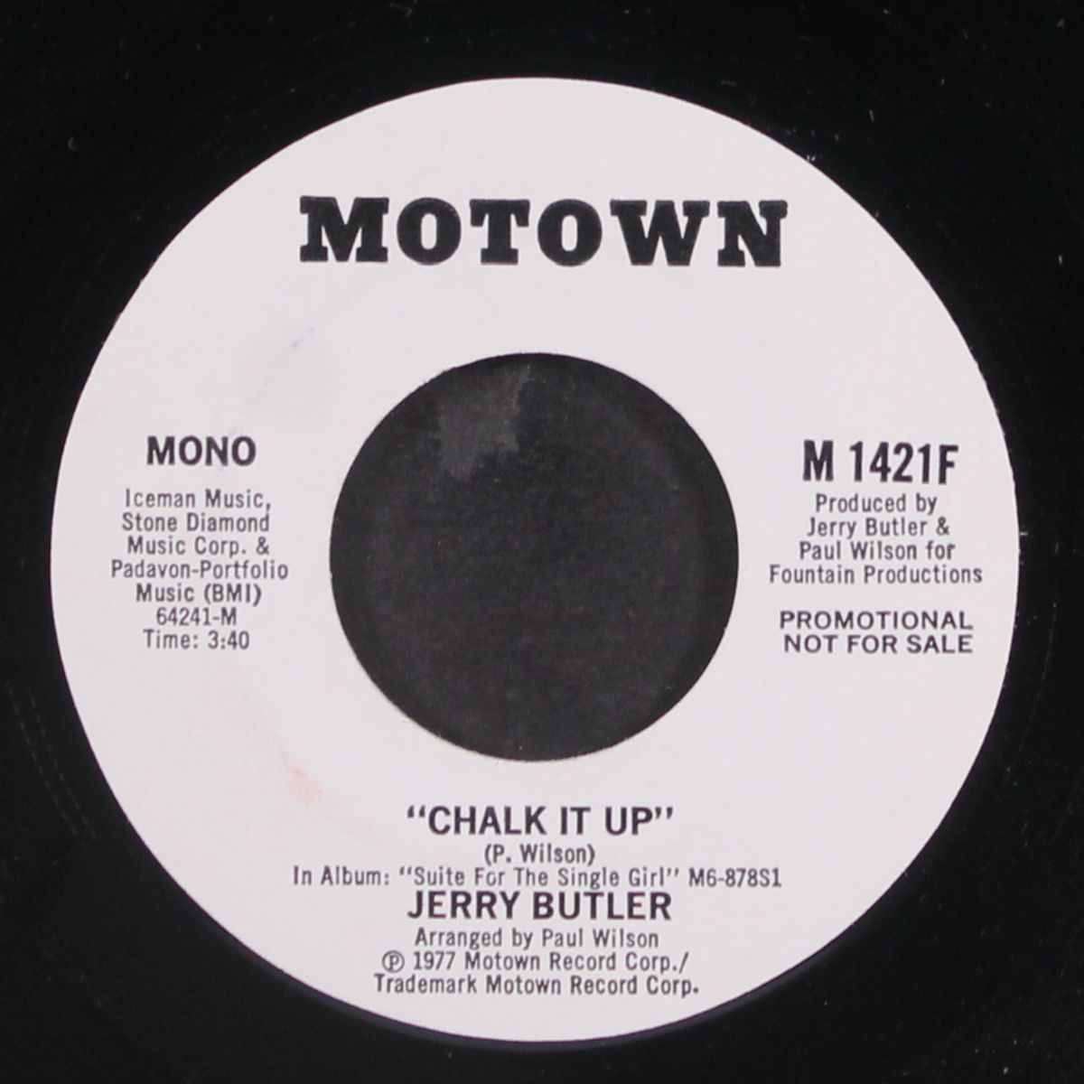 chalk it up / mono by JERRY BUTLER