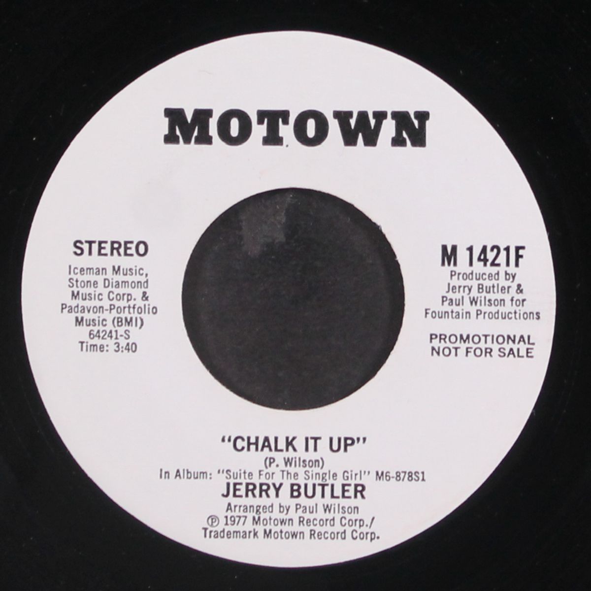 chalk it up / mono by JERRY BUTLER