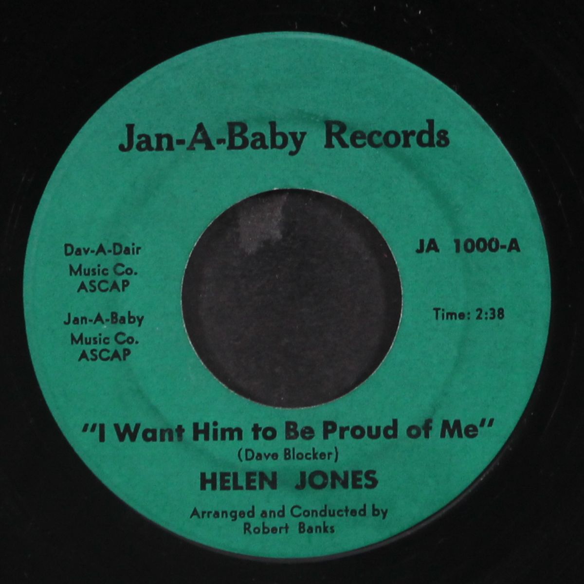 i want him to be proud of me / hey lonely by HELEN JONES