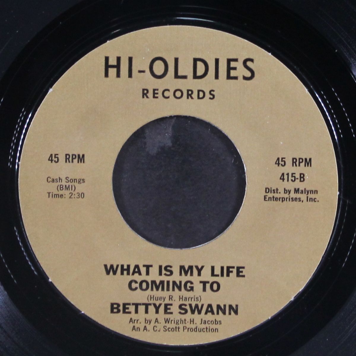 don't wait too long / what is my life coming to by BETTYE SWANN