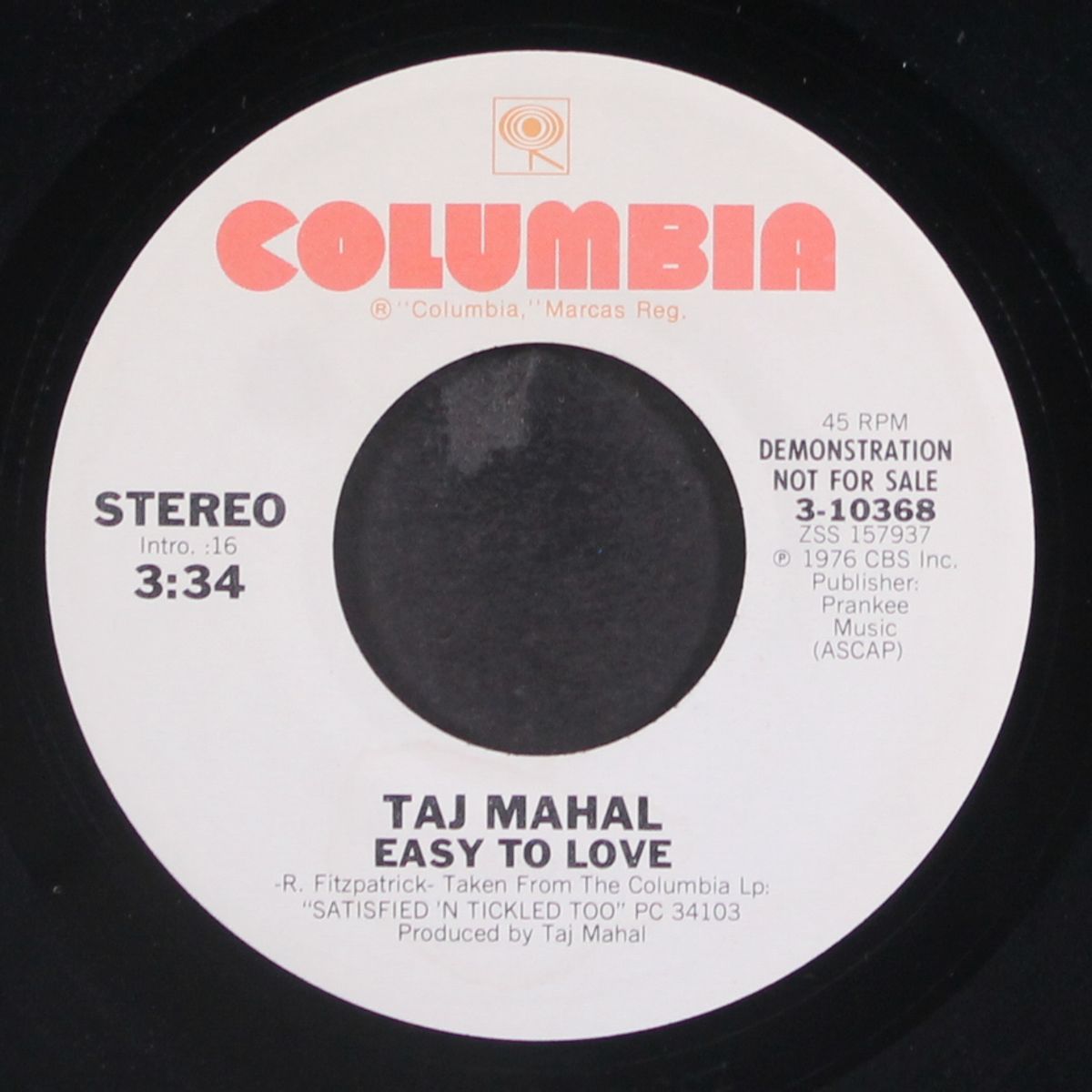 easy to love / mono by TAJ MAHAL