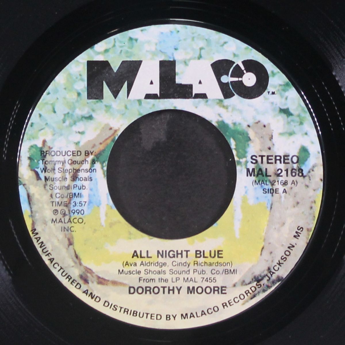 all night blue / talk to me by DOROTHY MOORE