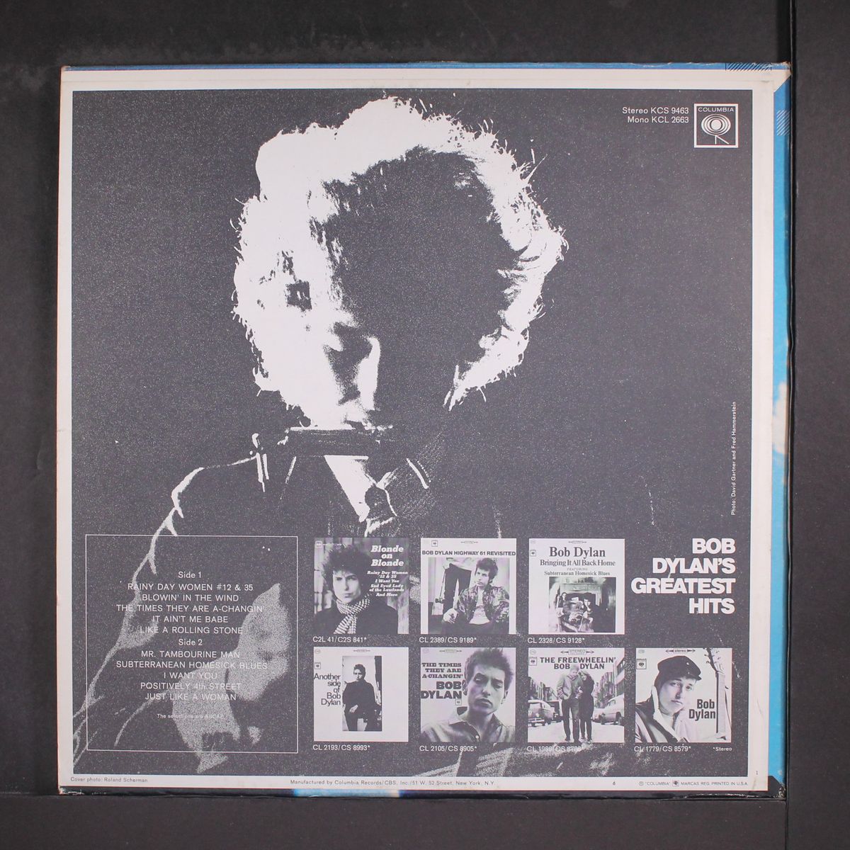 greatest hits by BOB DYLAN