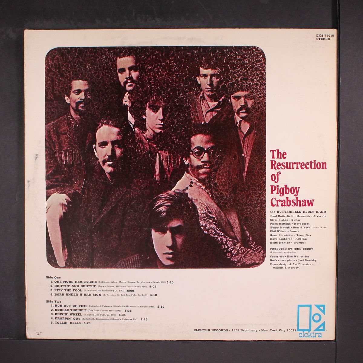 the resurrection of pigboy crabshaw by BUTTERFIELD BLUES BAND
