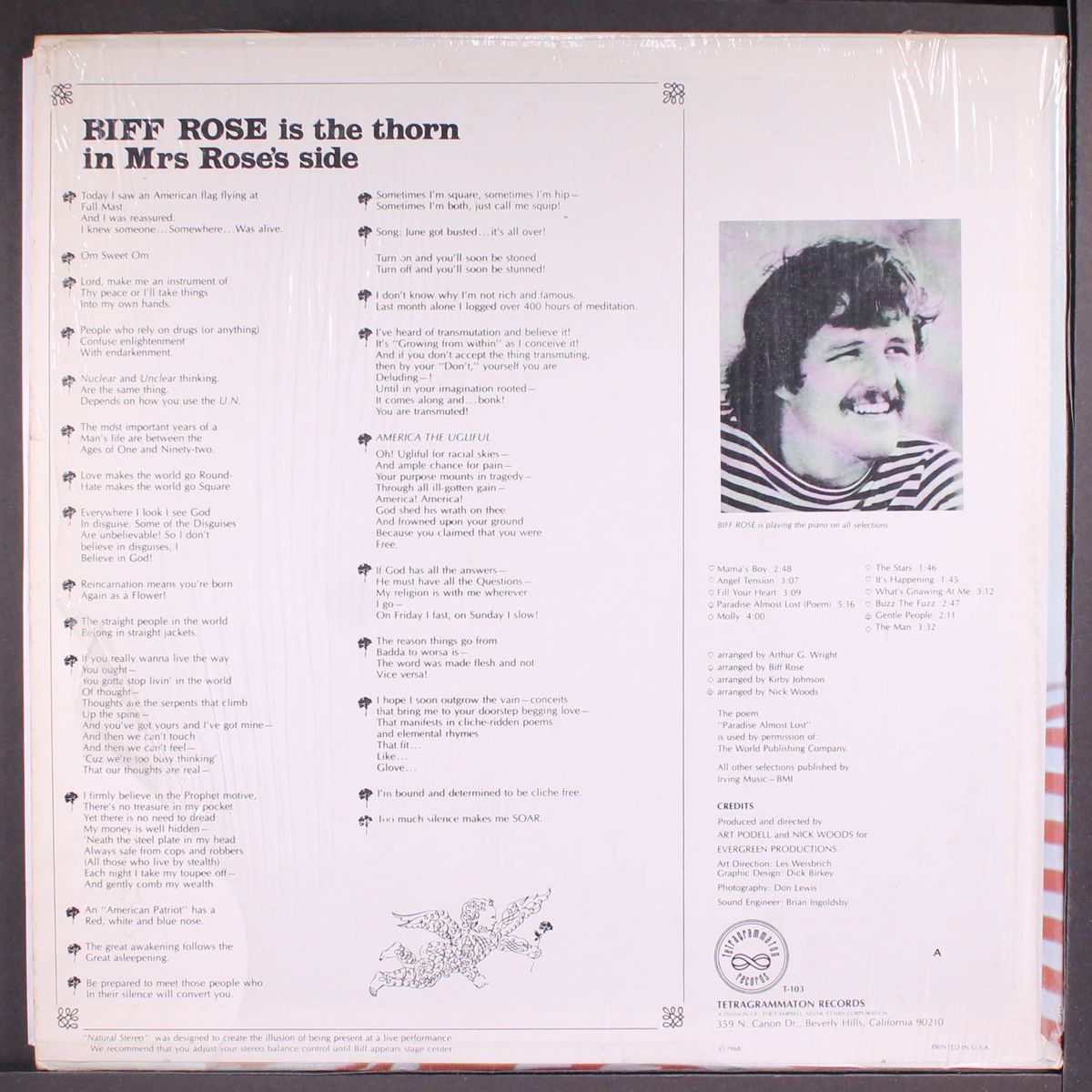 the thorn in mrs rose's side by BIFF ROSE