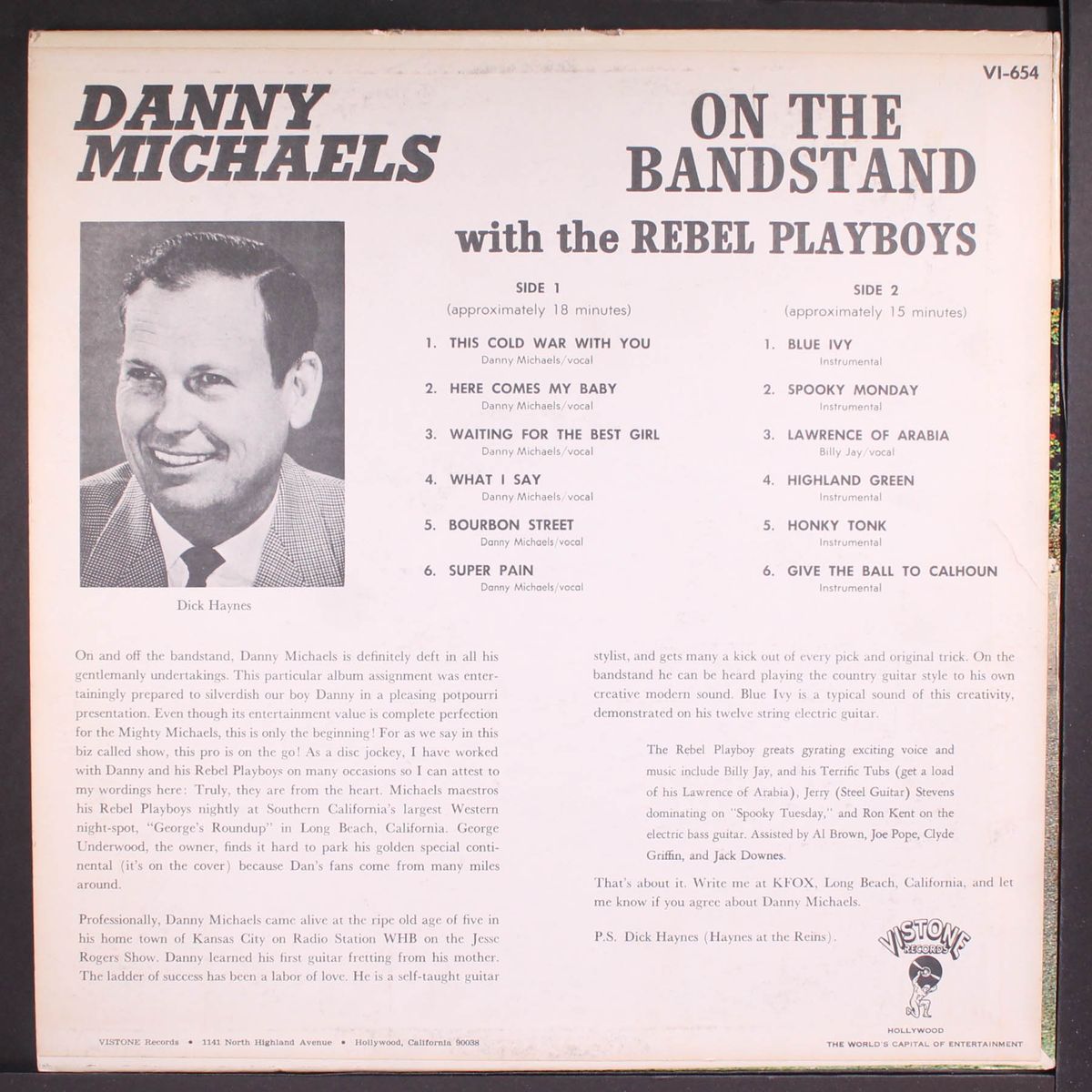 on the bandstand by DANNY MICHAELS