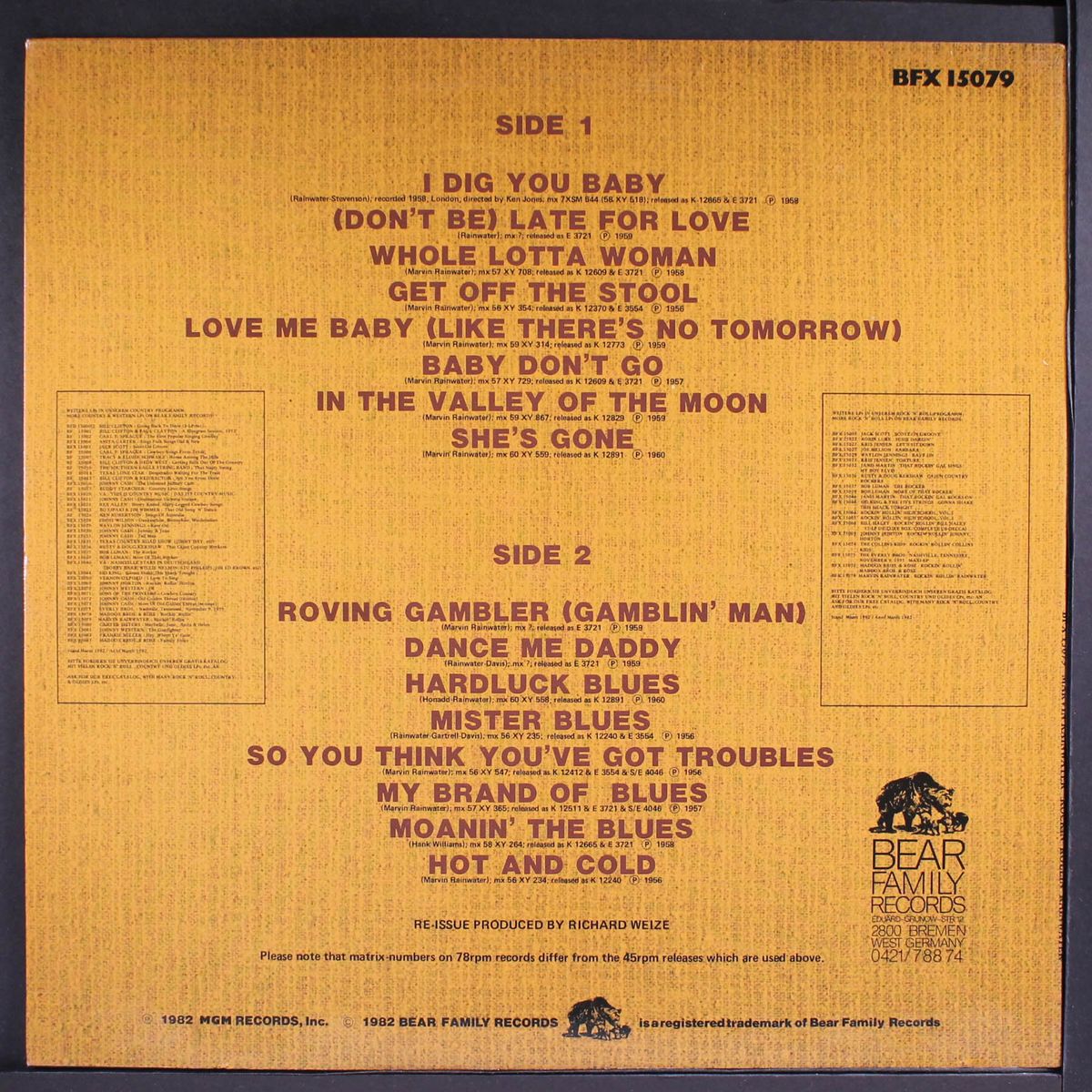 rockin' rollin' rainwater by MARVIN RAINWATER