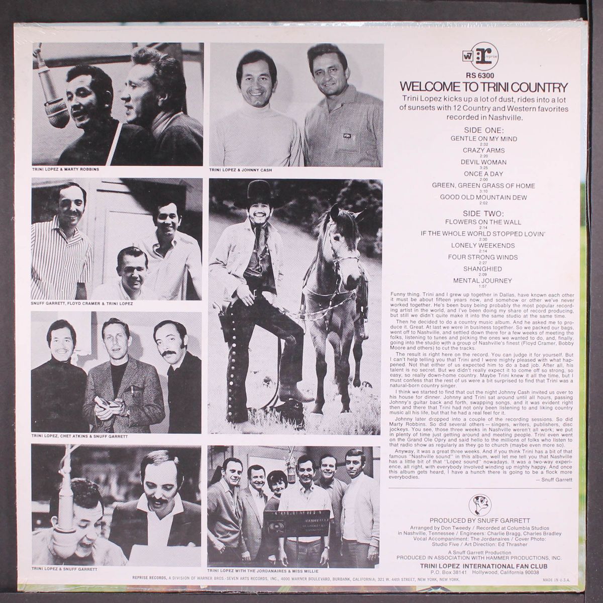 welcome to trini country by TRINI LOPEZ