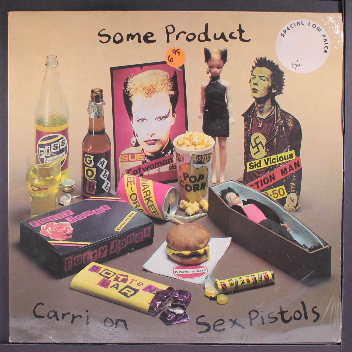 some product carri on by SEX PISTOLS