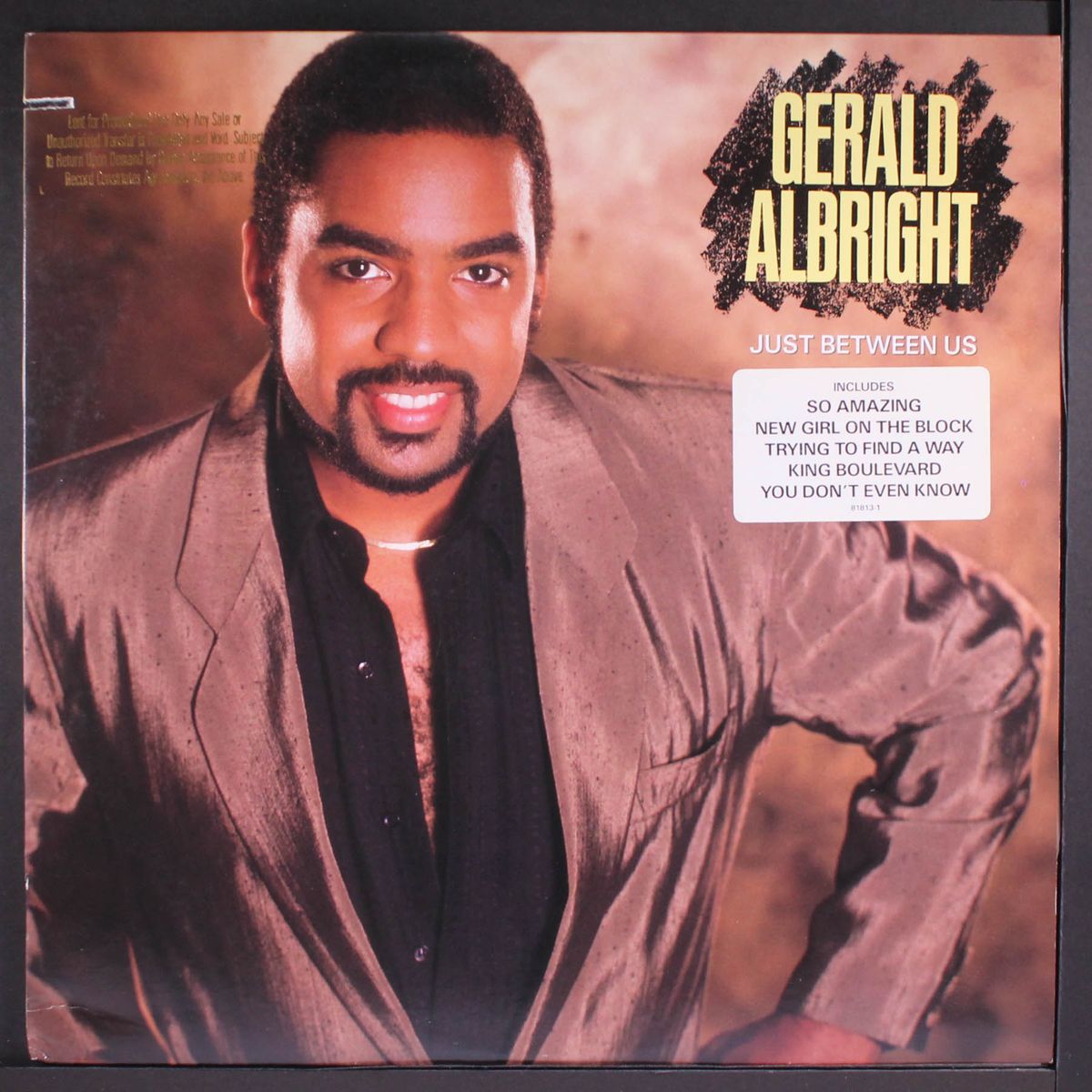 just between us by GERALD ALBRIGHT