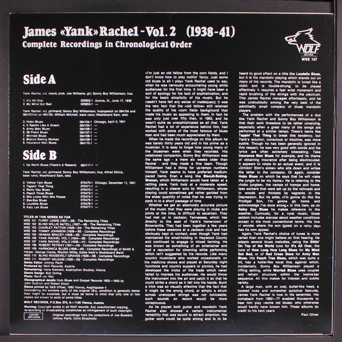 vol. 2 (1038-41) by YANK RACHEL