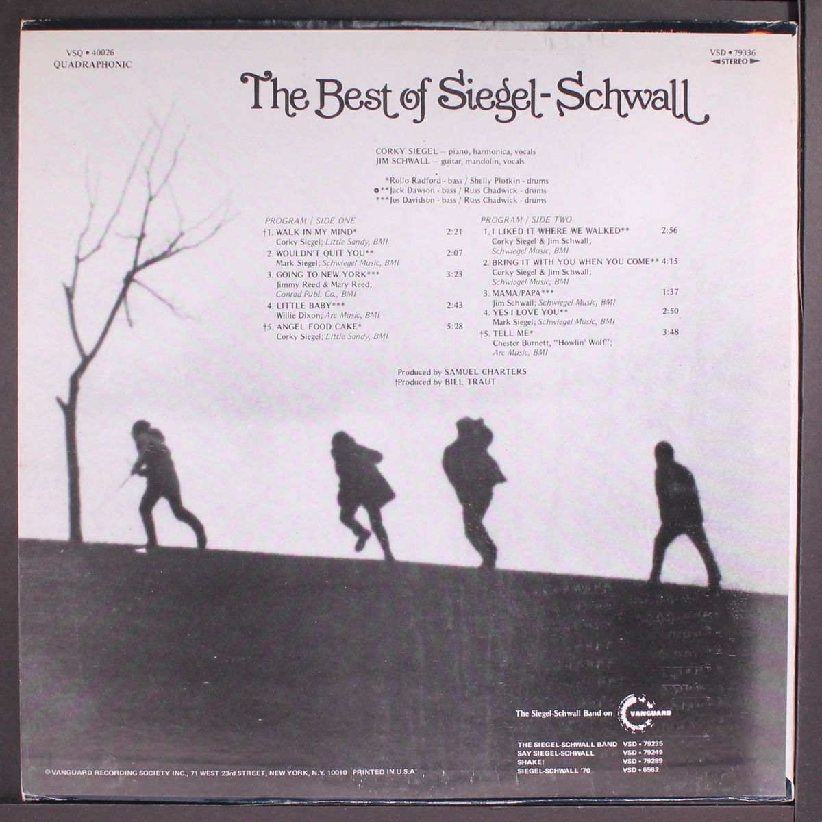 the best of siegel-schwall by SIEGEL-SCHWALL BAND