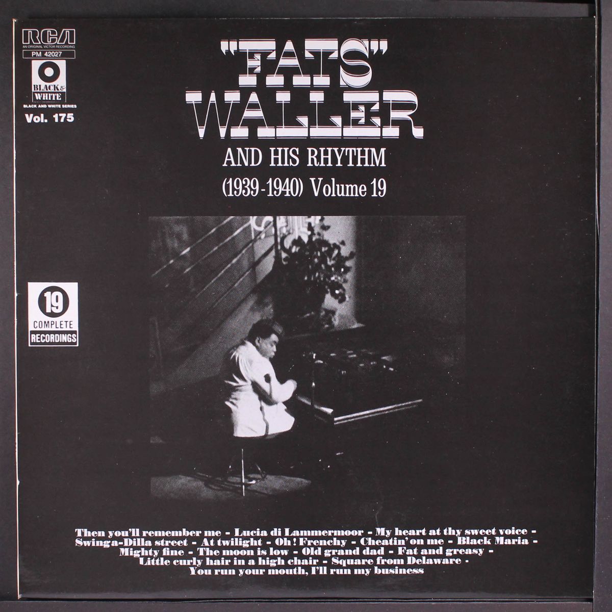 1939-1940, vol. 19 by FATS WALLER