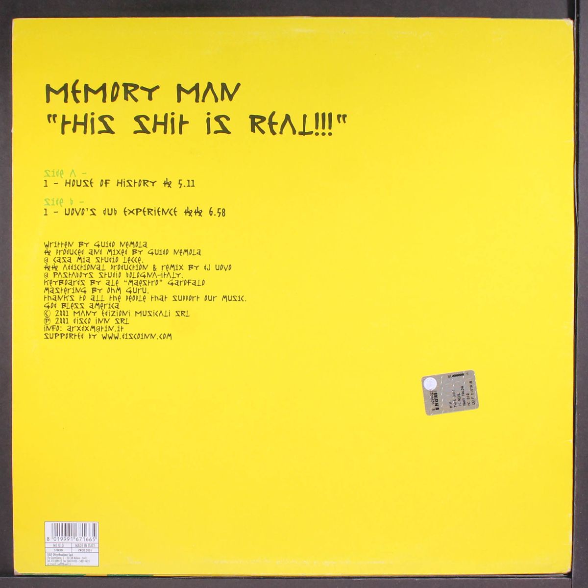 this shit is real by MEMORY MAN