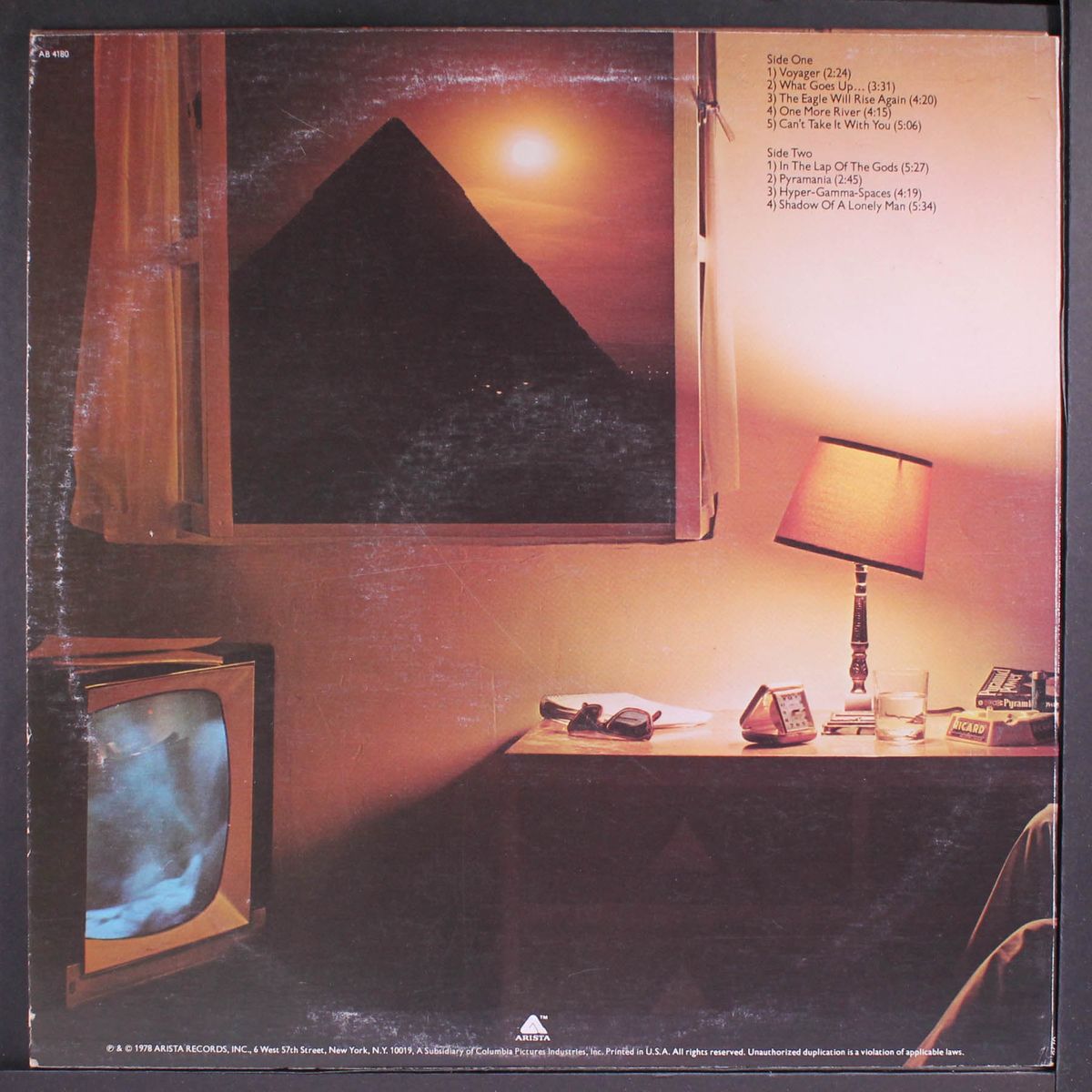 pyramid by ALAN PARSONS PROJECT