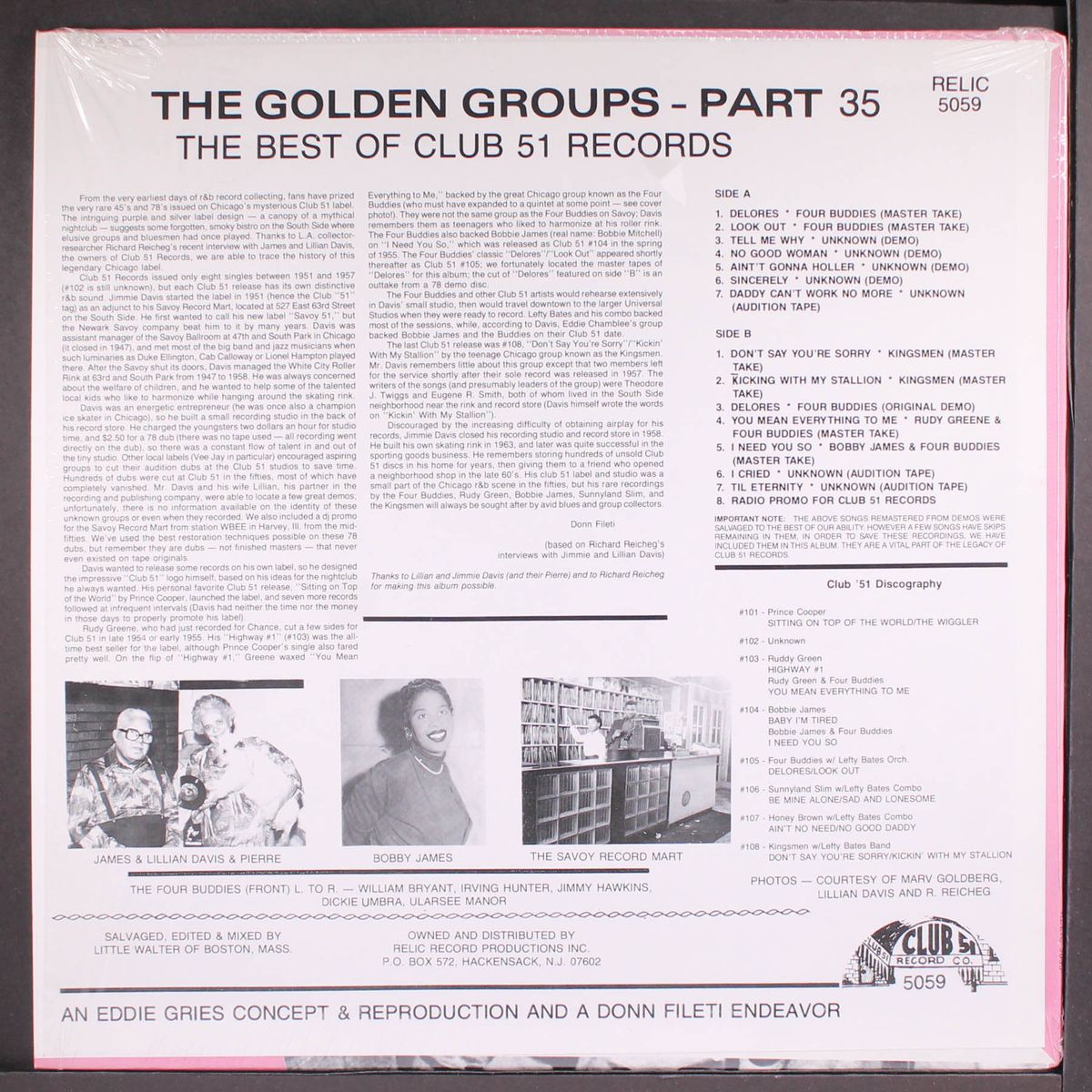 the best of club 51 records by VARIOUS