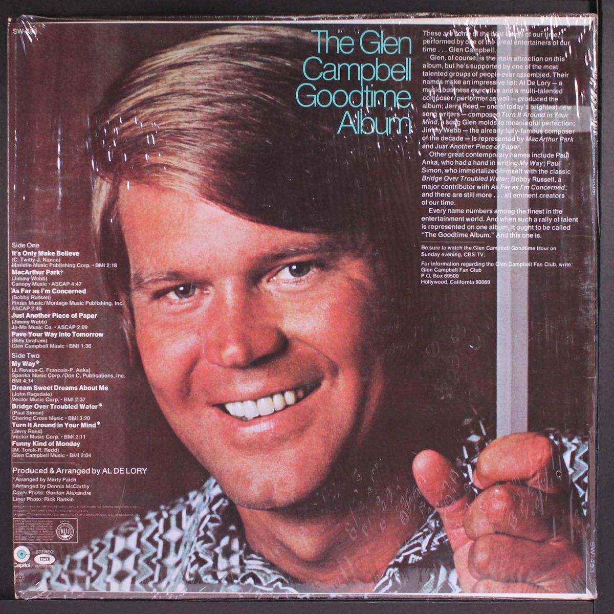 the goodtime album by GLEN CAMPBELL