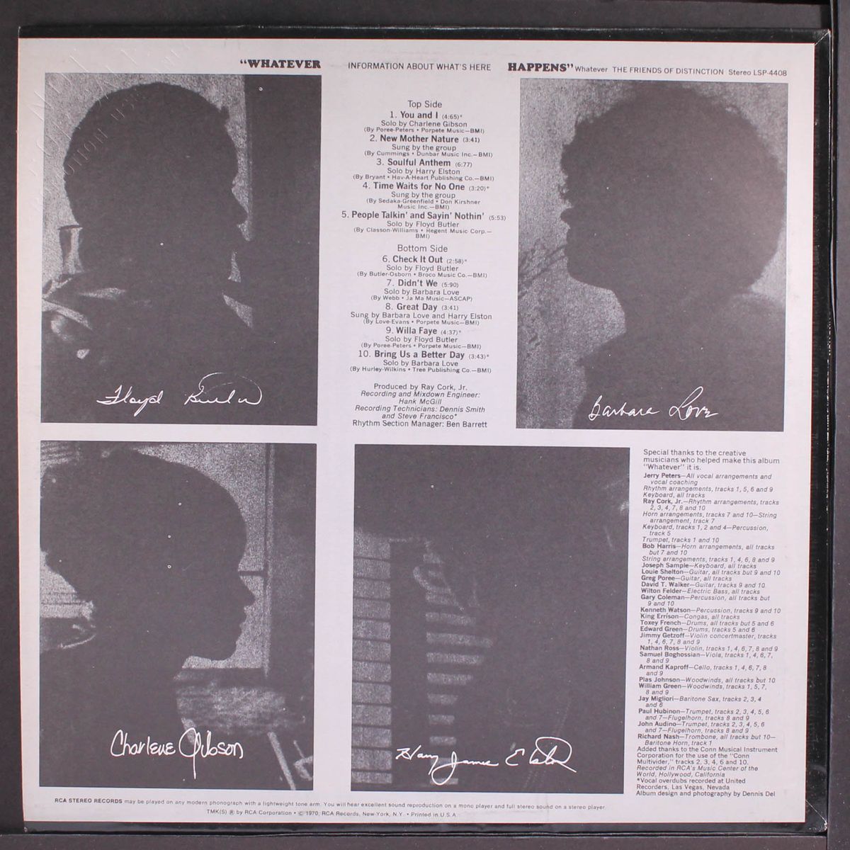 whatever by FRIENDS OF DISTINCTION