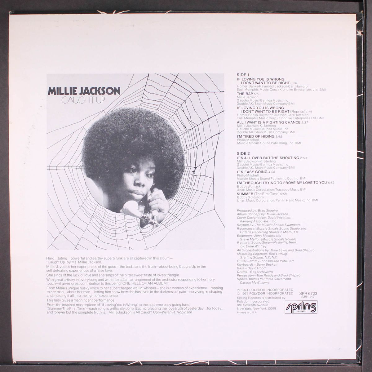 caught up by MILLIE JACKSON